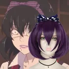 Косплей-парик Takerlama Midari Ikishima Kakegurui компульсивный женский короткий Пурпурный волос реквизит для Хэллоуина аксессуары