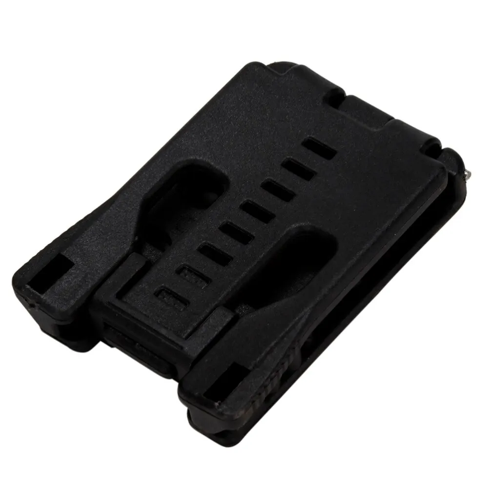 Черный зажим для талии спины с K ножны скаббард уличные пластиковые инструменты