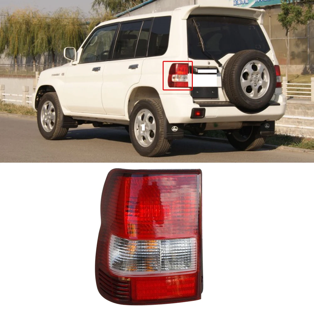 CAPQX для Mitsubishi Pajero IO Pinin мини 98 07 задний стоп сигнал светильник хвост фонарь сзади