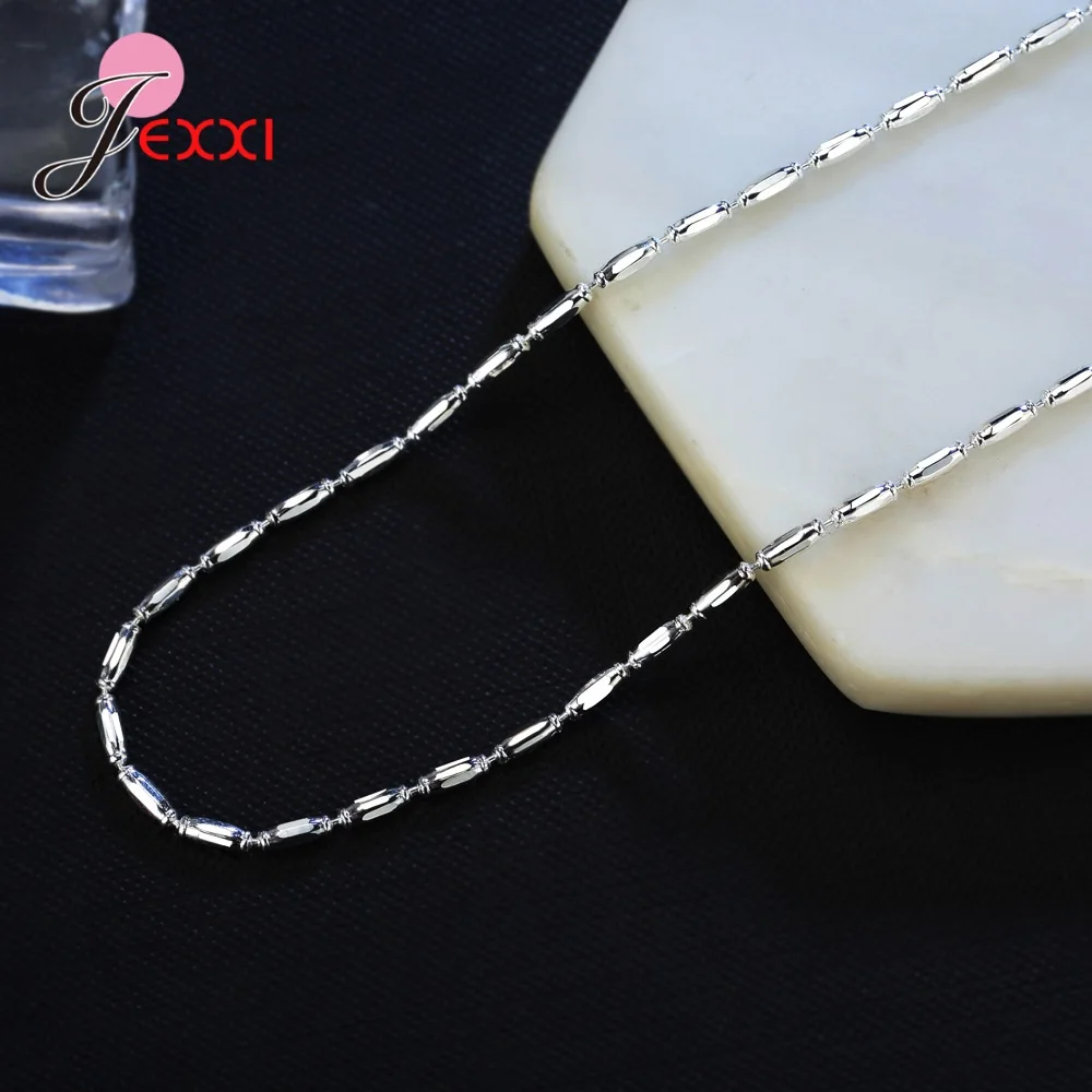 Браслет-цепочка унисекс из серебра 925 пробы 2 мм | Украшения и аксессуары