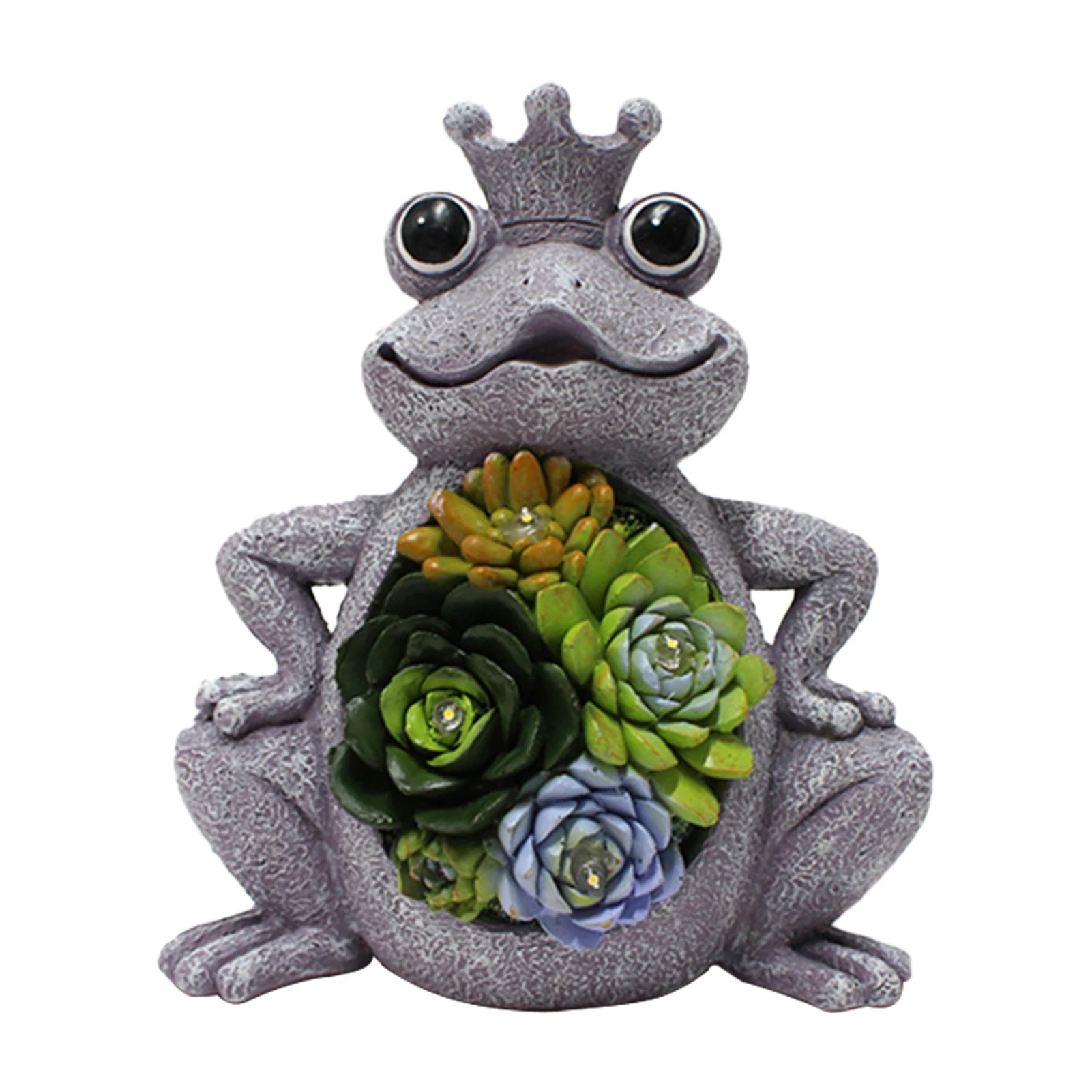 

Подарок на новоселье для внутреннего двора на солнечной батарее, художественное украшение для сада, украшение для газона, 4 светодиода, стат...