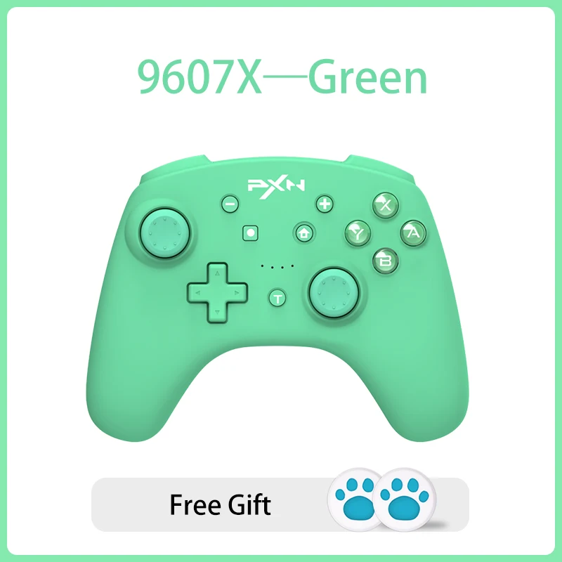 Геймпад PXN 9607X для контроллера Nintendo винный Bluetooth-совместимый с Lite/ПК USB-кабель