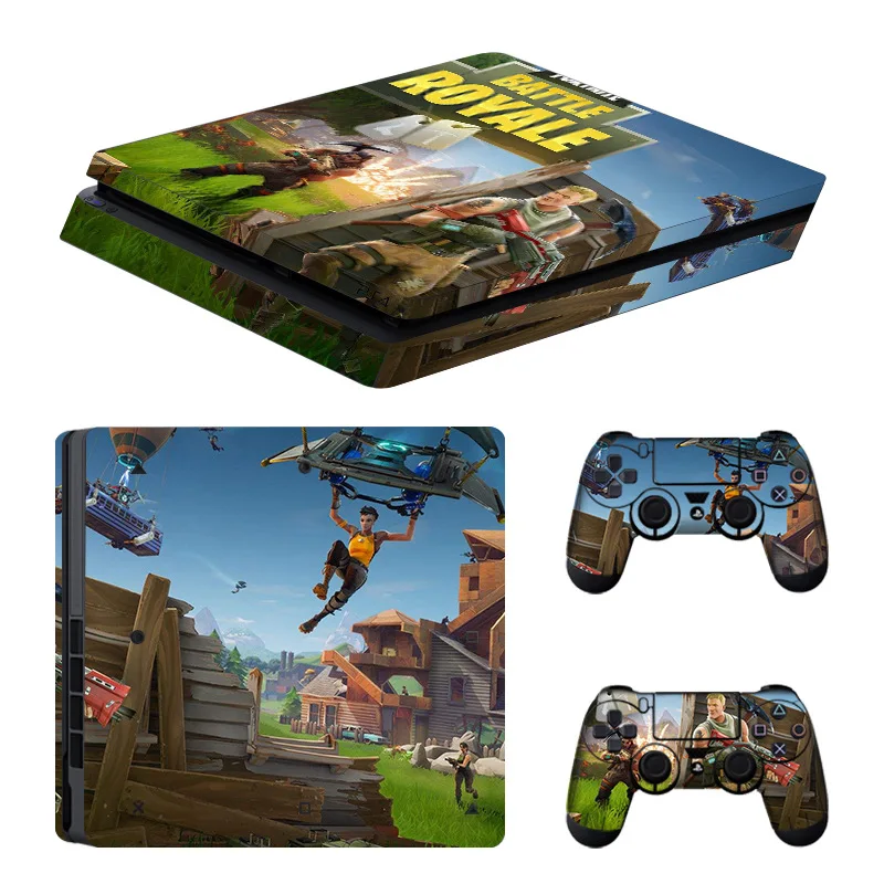Fortnites PS4 Pro кожи Стикеры крепость ночь Sony Playstation 4 консоль 2 контроллеры