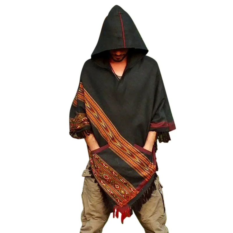 Мужская приталенная футболка с капюшоном Повседневная Эластичная коротким