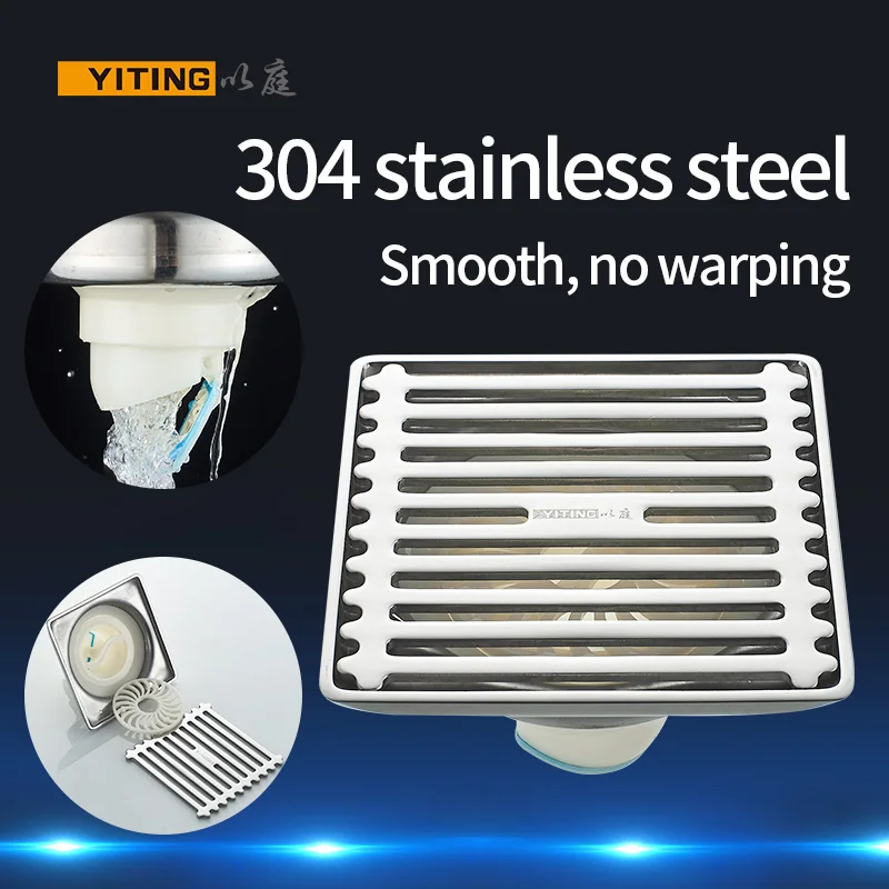 304 нержавеющая сталь трап Ванная комната Стиральная машина дезодорант и анти