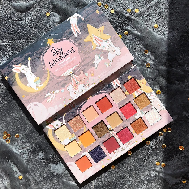 

18 Color Shimmer Matte Glitter Eyeshadow Palette Metallic Diamond EyeShadow Pallete Pigmented Maquillage Makeup Palette Cosmetic
