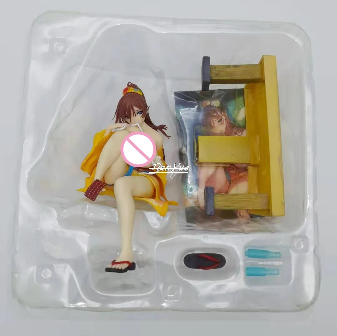 Anime Native Girl Sitting Kimono ver. Girls PVC 1/6 Action Figures Toys 21cm |