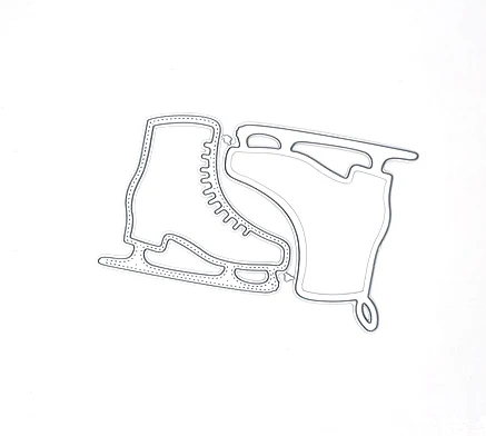 Шейкер для ледяных коньков коробка попкорна металлические штампы трафареты