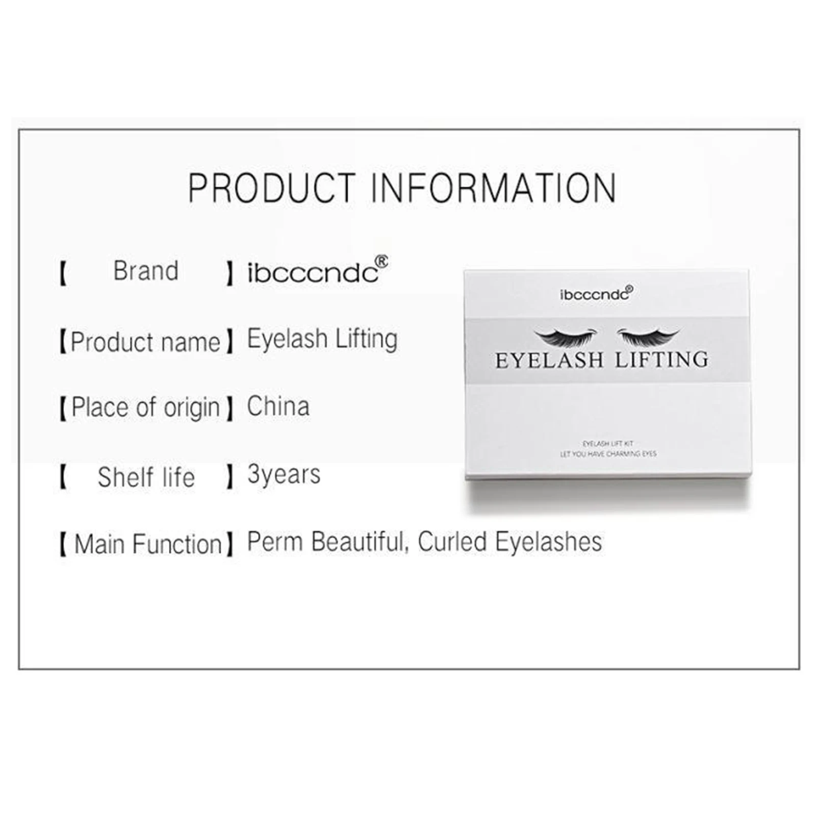 

Ibcccndc Lash Lift Kit,Eyelash Perm Kit Professional Lash Lift Lash Curling