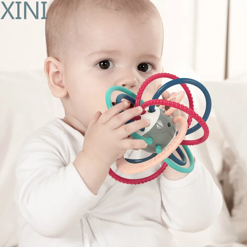 

XINI Baby Toys 0 12 months Baby Rattle for Newborns 6 12 month Rattle Ball Rattle Teether Kids Toys Educational Crib Mobiles