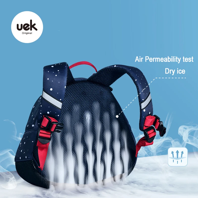 Uek Kids anti-lost New Style Cartoon UFO Waterproof School Bag cartoon bag for Children'S BookBag Kindergarten Boy And Girl gift |