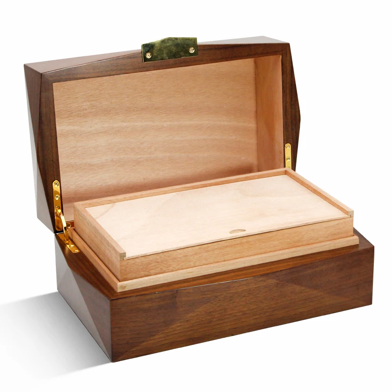 Деревянный шкаф для сигар коробка монтесто-Кристо дома подходит 60 роскошная с