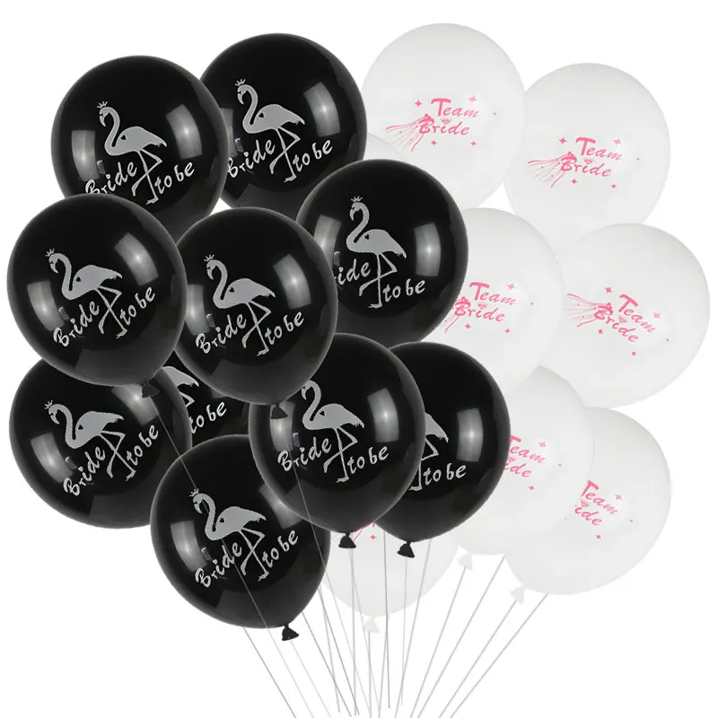 Розовый золотой белый черный для невесты воздушный шар розовый команды