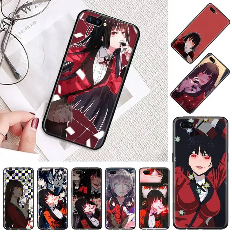

Crazy Excitement Manga Kakegurui Phone Case For OPPO A ax 3 5 3 37 57 59 37 73 75 83 71 2018 11 1k s PRO