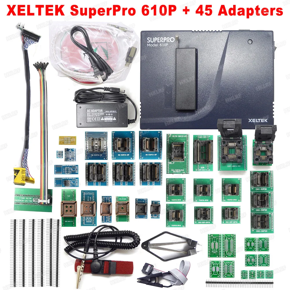 Универсальный программатор XELTEK SuperPro 610P с 48 универсальными штырьковыми