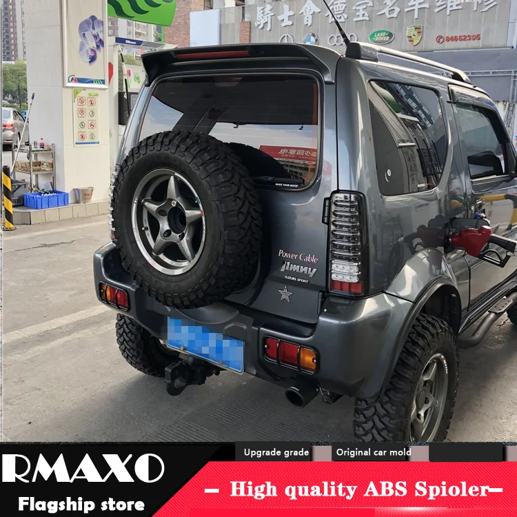 Спойлер для SUZUKI JIMNY 2007 2017 высококачественный задний спойлер из АБС пластика