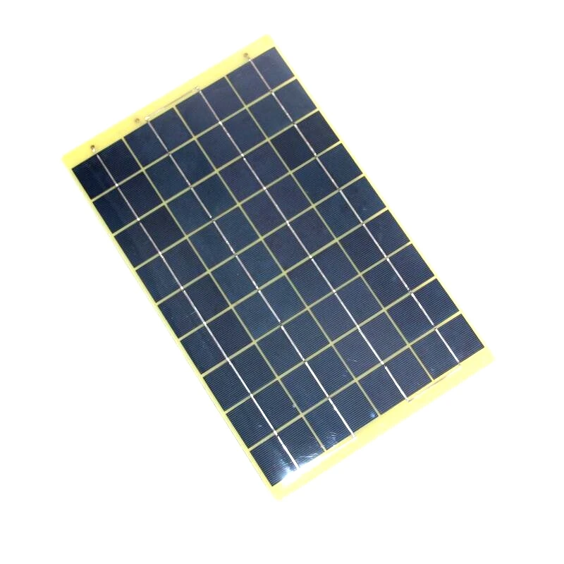 10 Вт 18 в поликристаллическая солнечная панель + 1 м кабель для 12 В аккумуляторного