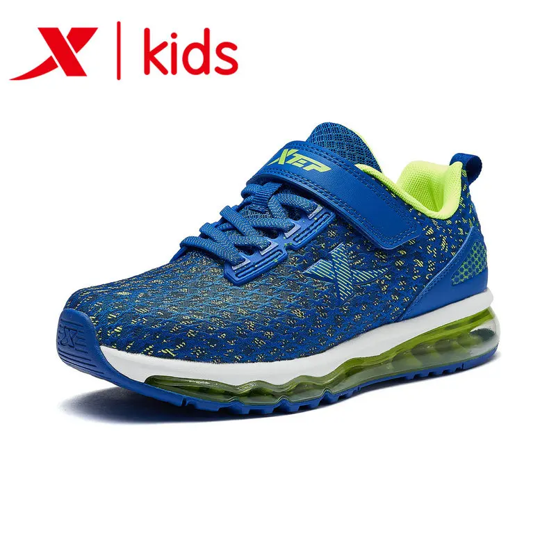 Xtep/Модная спортивная обувь для мальчиков Детская бега Дышащая Спортивная на