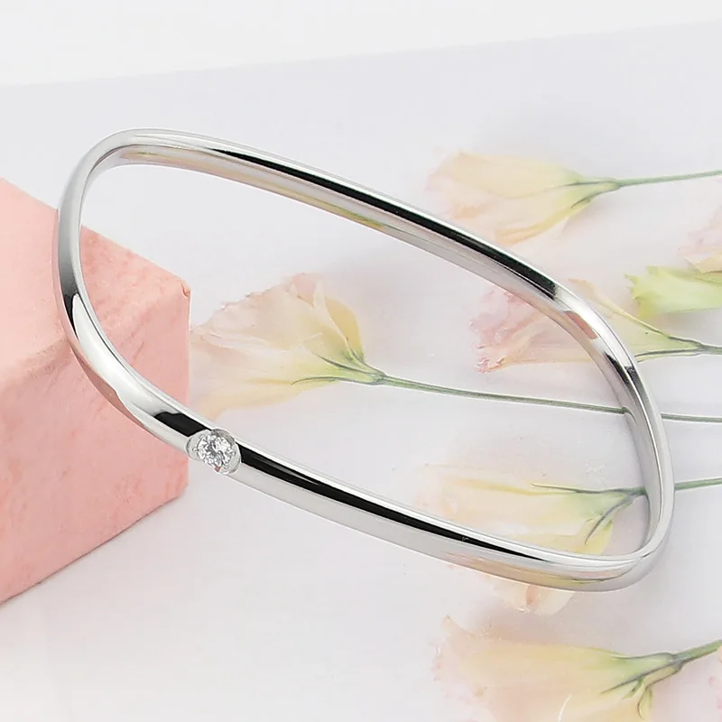 Браслет с замком Женский Ювелирное Украшение из титановой стали окружностью