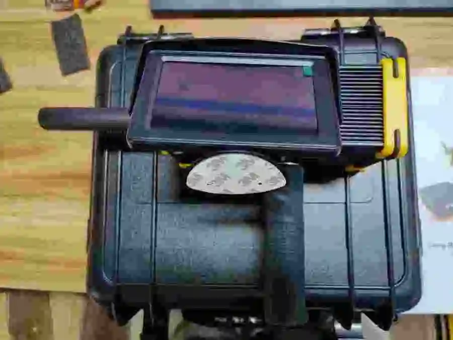 Подземный металлоискатель желтый наружный детектор сокровищ инструмент для