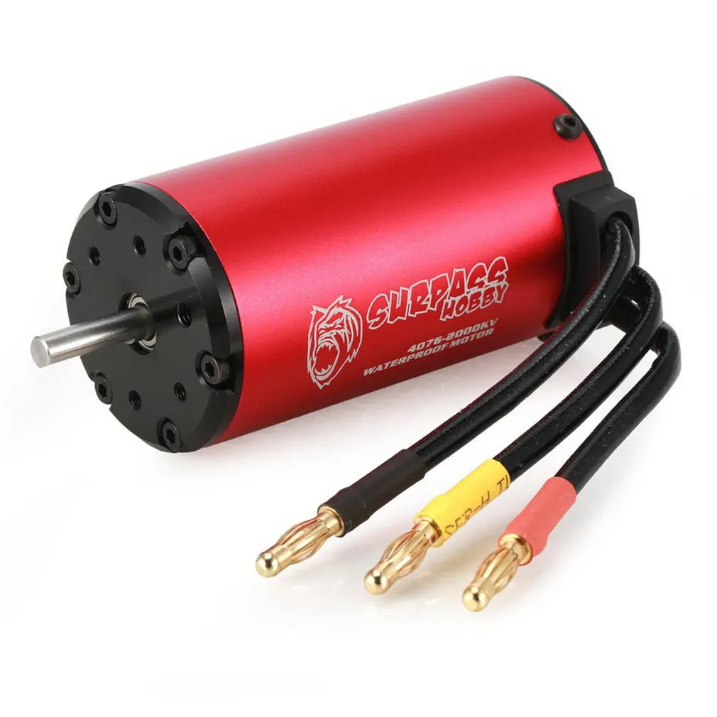 SURPASS HOBBY KK 4076 2000KV безсенсорный бесщеточный двигатель 2S 3S 4S для 1:8 RC Drift Racing Car Waterproof