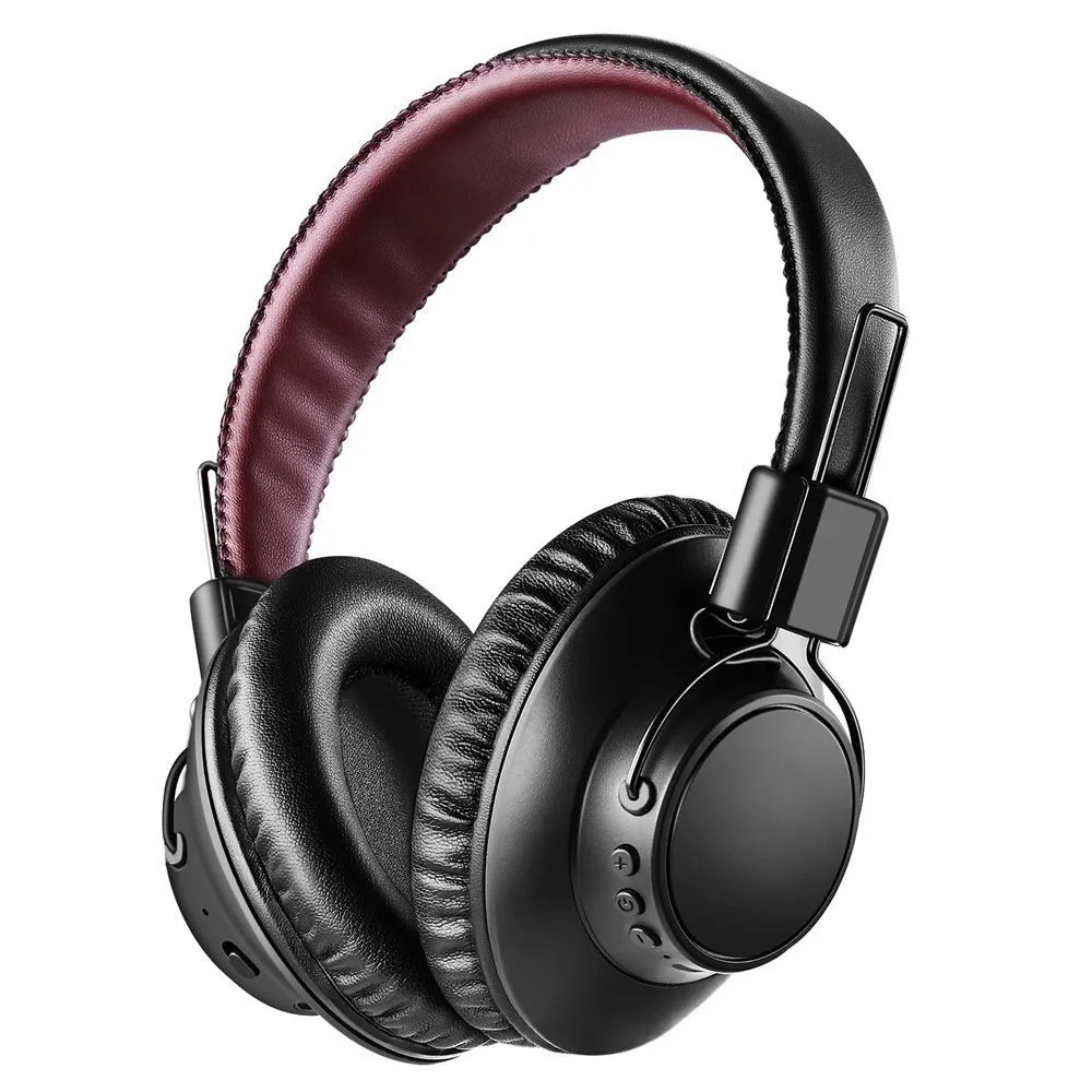 Black ANC гарнитура беспроводные Bluetooth наушники Hifi спортивные наушники с микрофоном низкая задержка Быстрый аудио AptX гарнитура для игр ТВ ПК - Цвет: Black