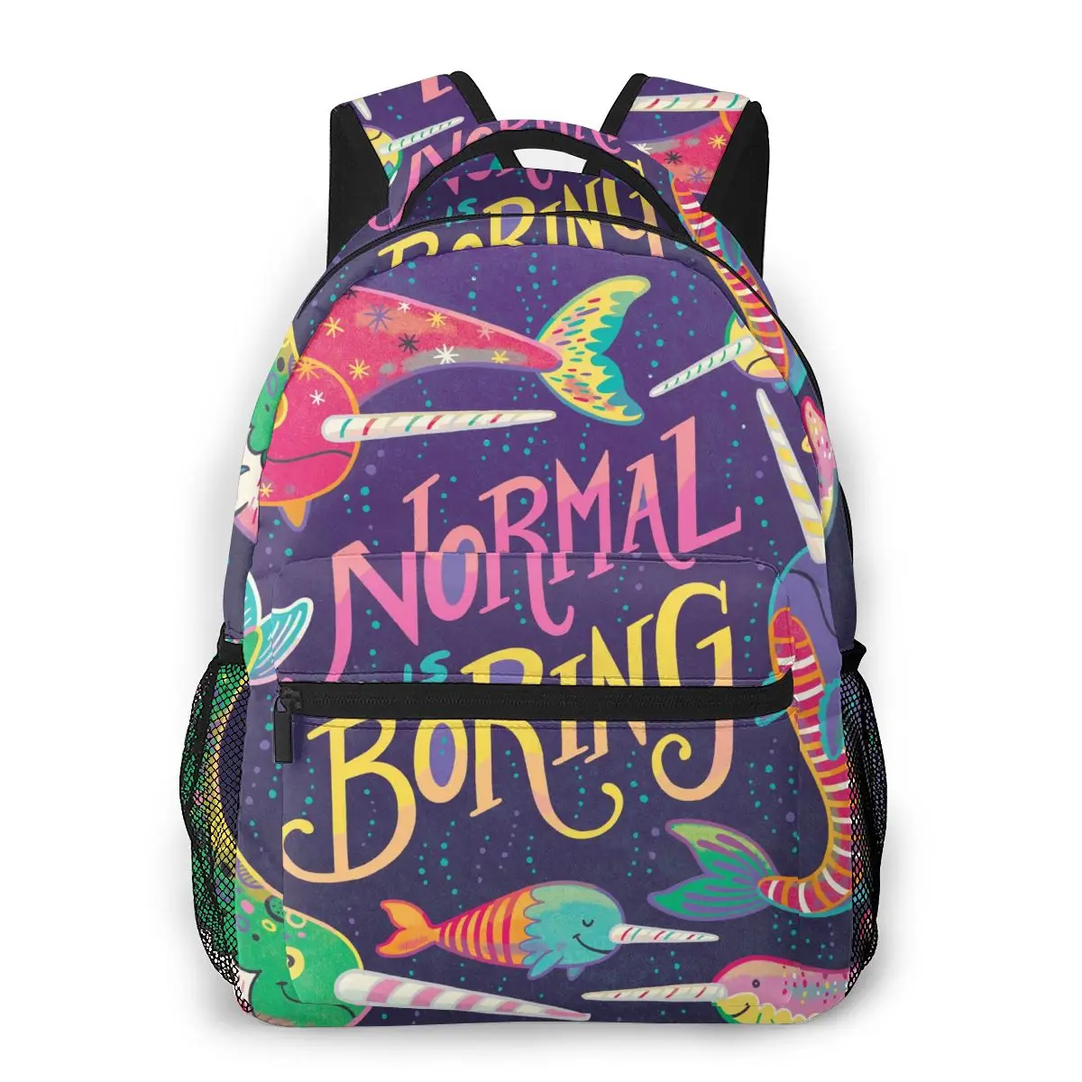 

2021 Travel Backpacks Narwhal Girl Backpack For Women Large Capacity School Bag For Teenage