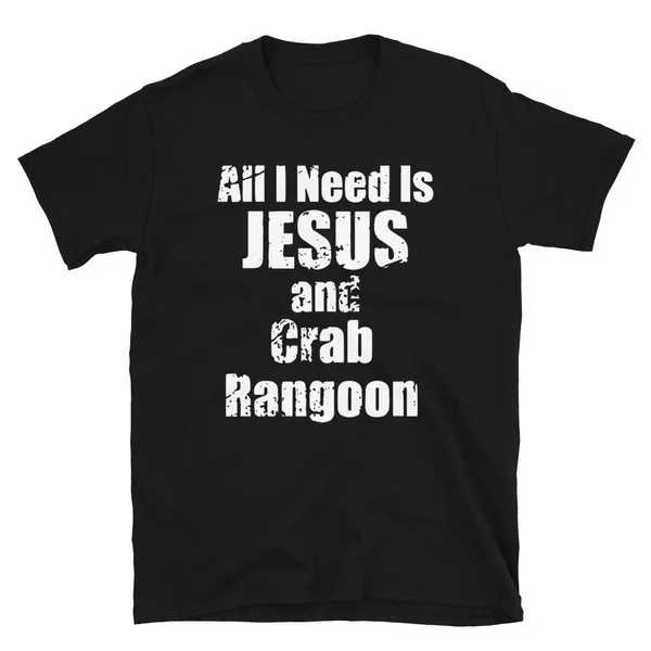 

Все, что мне нужно, это футболка с изображением Иисуса и краба