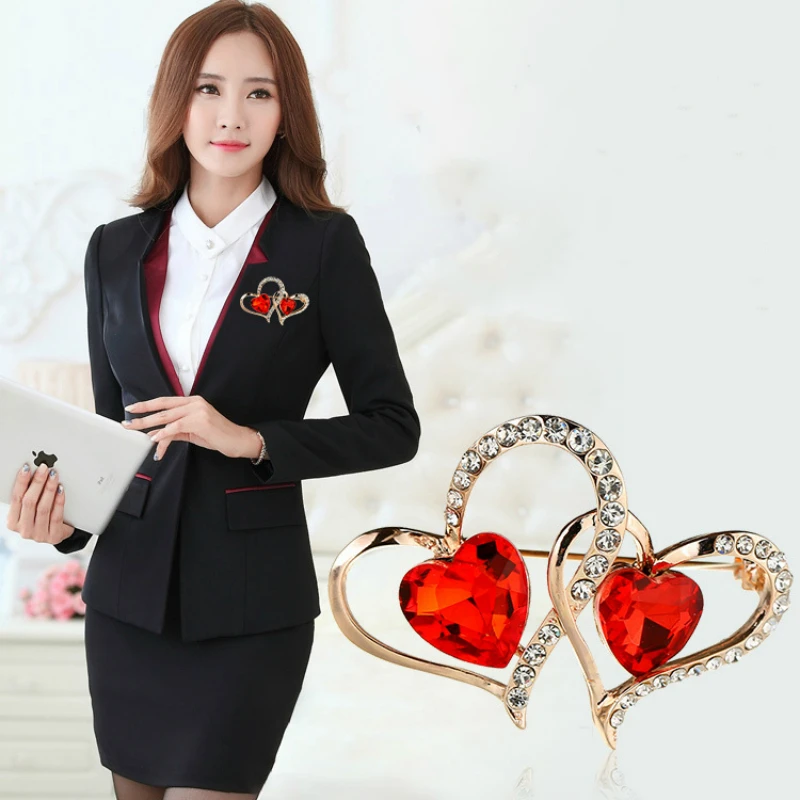 Стразы со стразами металлическая модная булавка для шарфа пуговицы кардиган