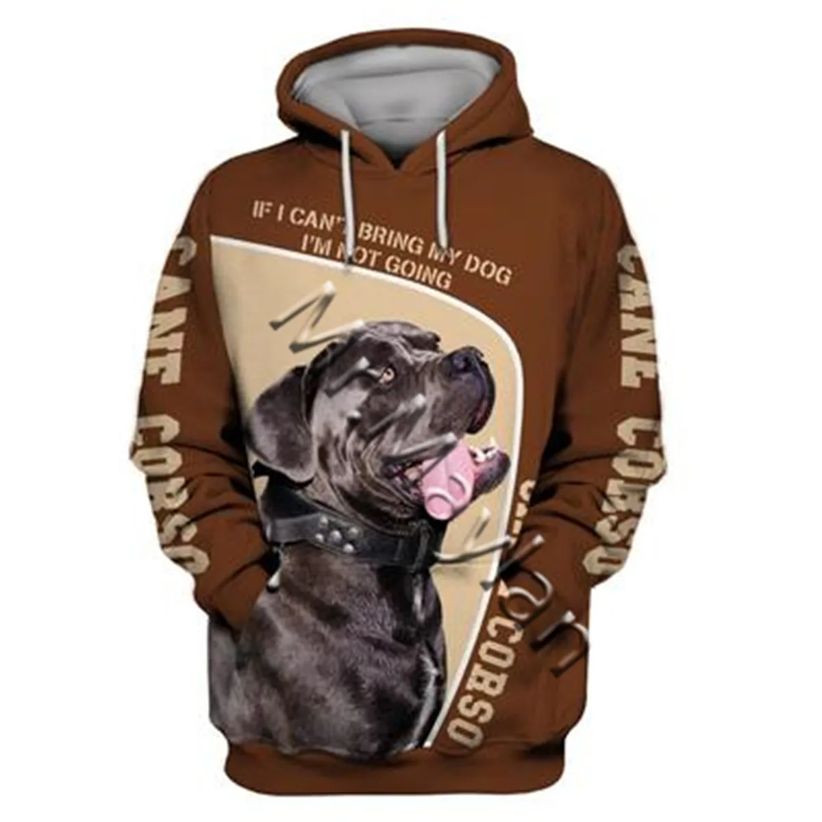 

Unisex 3D Graphic Hoodies Sweatshirts Animals Dog Art Cane Corso Hoodie Men/Women Casual Streetwear Sweatshirt Pullover QW-029