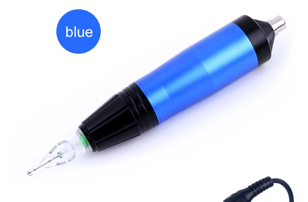SPARK Татуировка ручка роторная татуировка машина иглы картриджи короткий параграф Татуировка пистолет черный прецизионный RCA мотор тату машина ручка