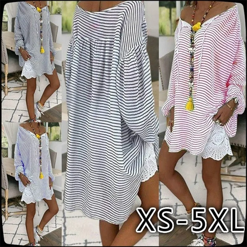 Повседневное женское платье большого размера весна лето 2020 с v образным вырезом в