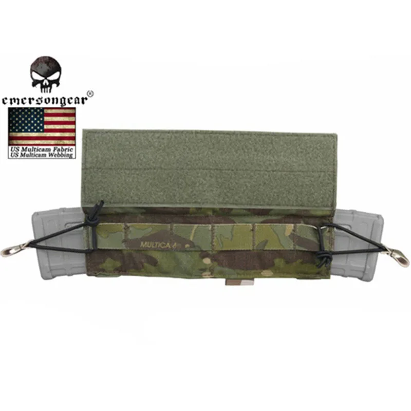 MCTP Emerson gear Emerson боковая подсумок M4 винтовка Молл тактический Магнитный подсумок крюк и петля боевое снаряжение - Цвет: MCTP