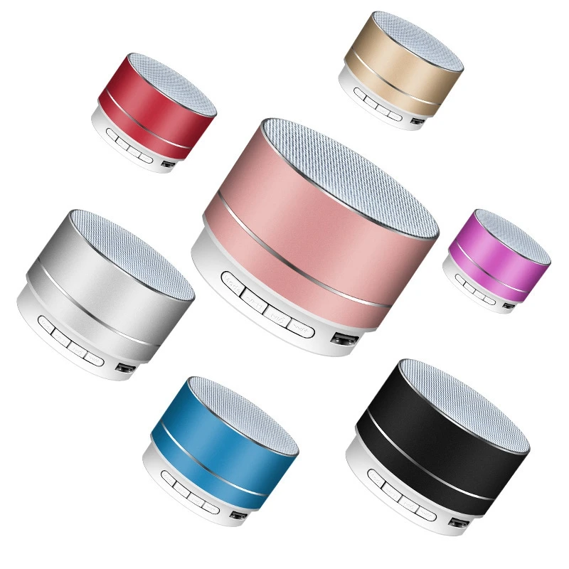 Портативная Bluetooth колонка миниатюрная Беспроводная музыкальный аудио TF USB AUX