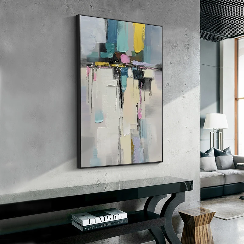 

Custom Design Picture European Abstract Printed Painting for Home Decoration Living Room 32X32Inch(80X80CM)