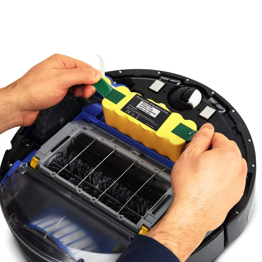 

14.4V Cleaner Sweeping Robot Durable Battery Ni-Mh 3500mAh Large Capacity for IRobo 500/600/700/800 Series