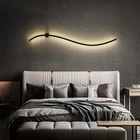 Современное бра, светодиодный настенный светильник для гостиной, домашний настенный светильник для спальни, настенный светильник с фиксацией
