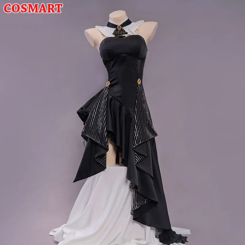 

Game Genshin Impact Ningguang Symphony Concert Dress Cosplay Costume Halloween Role Play Party Outfit For Women Girls New