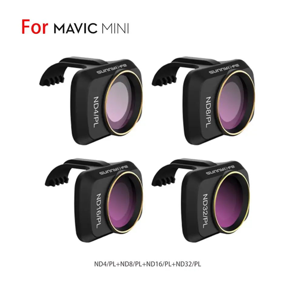 Фото Карданный фильтр для объектива CPL ND4 ND8 ND16 ND32 ND/PL набор фильтров DJI Mavic Mini / 2 SE Карданный фильтр для объектива CPL ND4 ND8 ND16 ND32 ND/PL набор фильтров DJI Mavic Mini / 2 SE