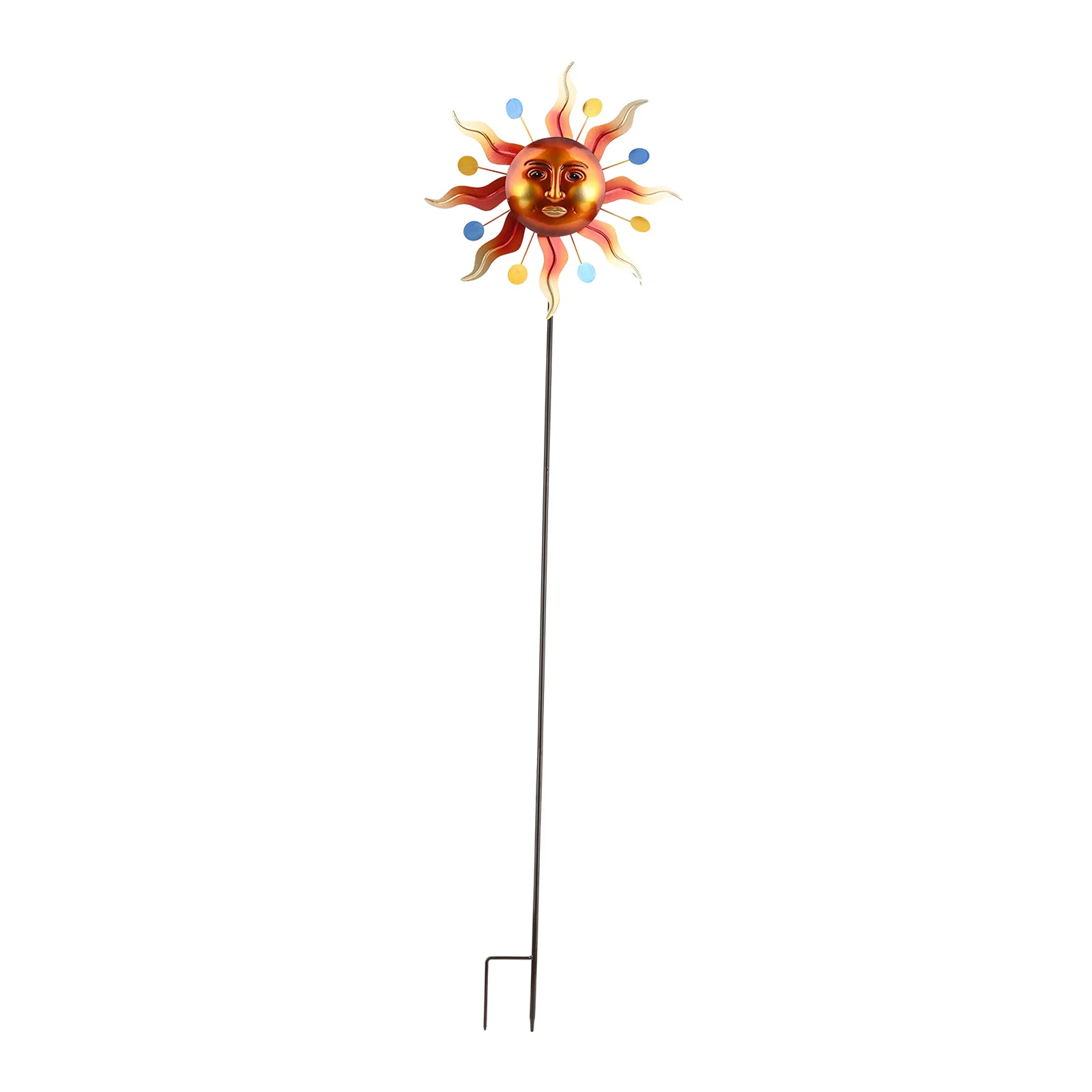 

Wind Mill Spinner Creative Abstract Sun Lawn Garden Decor Stake Yard Arts