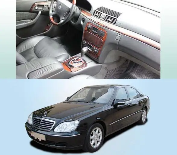 Автомагнитола Fascias 2 Din с рамкой для S CLASS W220 1998 2000 2001 2002 2003 2004 2005|dash kit|car fasciacar radio fascia |