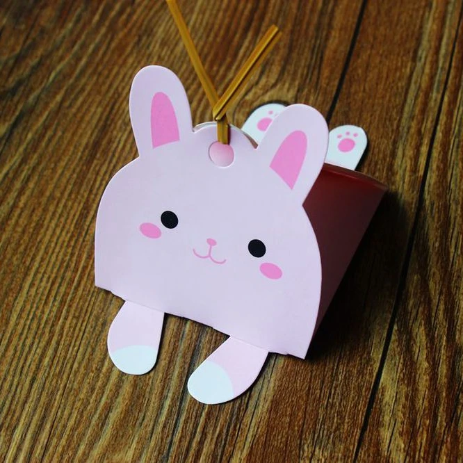 Cute Animal Modeling Candy Box Kids First Birthday Party Decoration Wedding Favors Paper Gift Boxes Baby Shower Supplie | Дом и сад