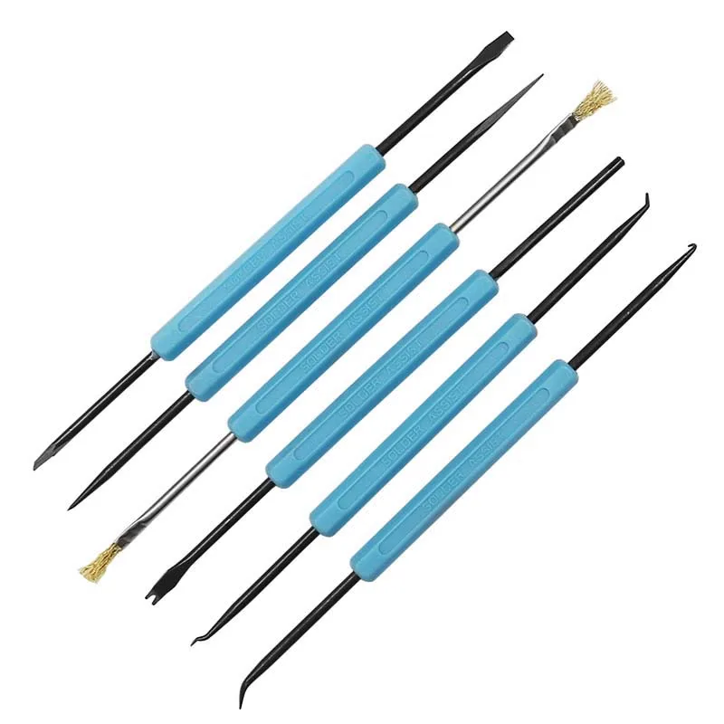 

6 pieces of professional metal welding auxiliary tools repair welding aid machine board cleaning circuit board welding kit