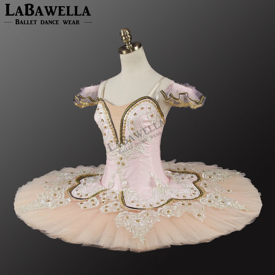 Горячая Распродажа весеннее розовое профессиональное балетное платье-пачка для