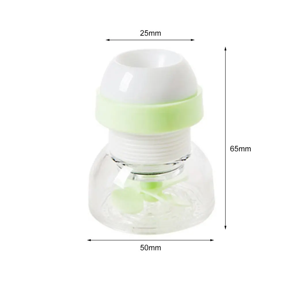 

3pcs Durable Plastic Faucet Splash Water-saving Shower Bath Valve Filter Devices 360-Degree Rotation Kitchen Accessories