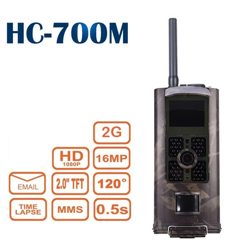 Suntekcam HC 700M 700g охотничья камера 2G 3g GSM MMS фото ловушка ночного видения Скаут Охотник на диких животных камера Chasse
