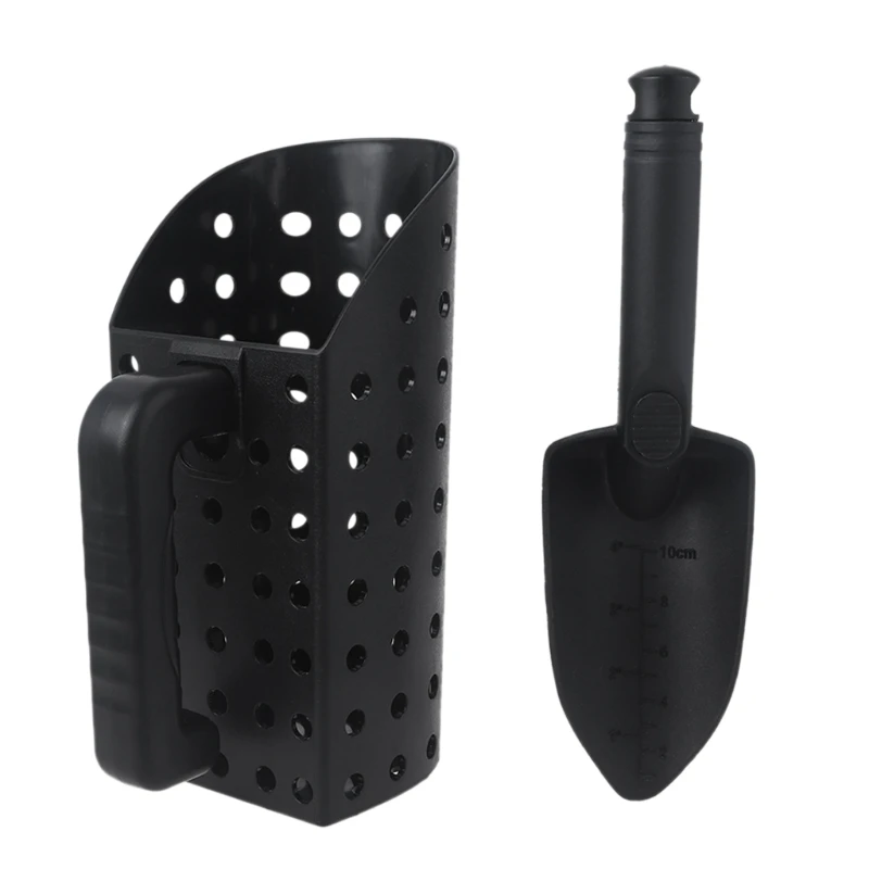

Sand Scoop & Shovel Accessories for Metal Detecting & Treasure Hunting Heavy Duty Metal Digging Tool 2 Pcs R7UB