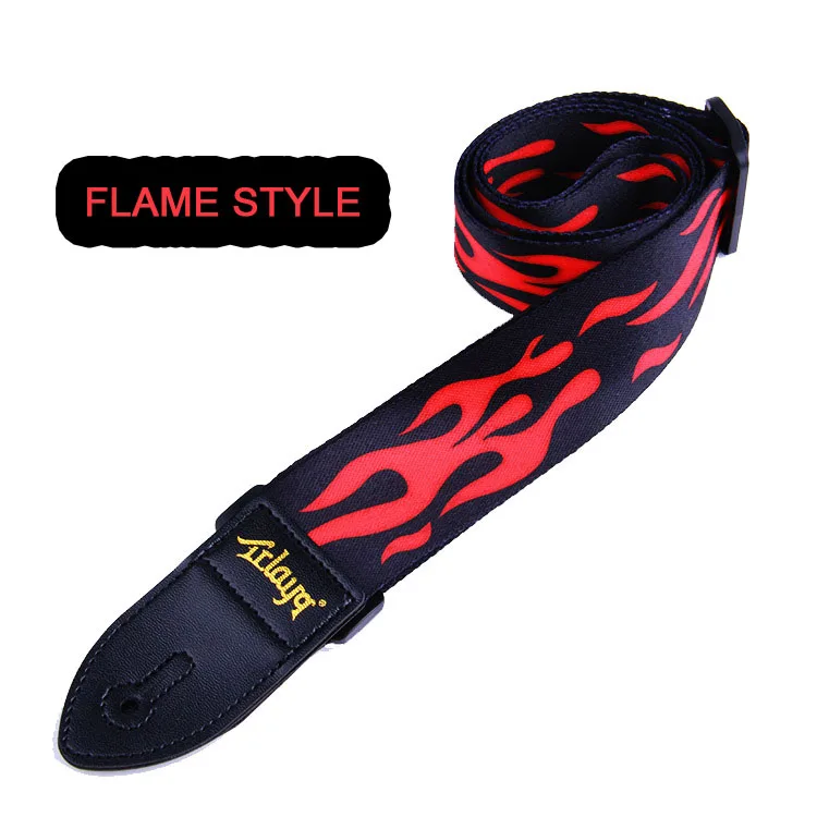 Ремень для акустической гитары ремень электрогитары и бас многоцветный