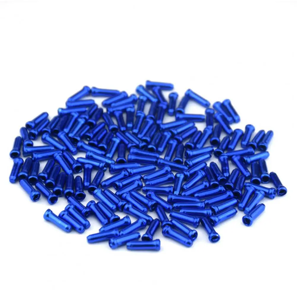 

Ultralight 200Pcs Lightweight Shift Brake Cable Caps Aluminum Alloy Brake Wire Tips Mini Bicycle Part