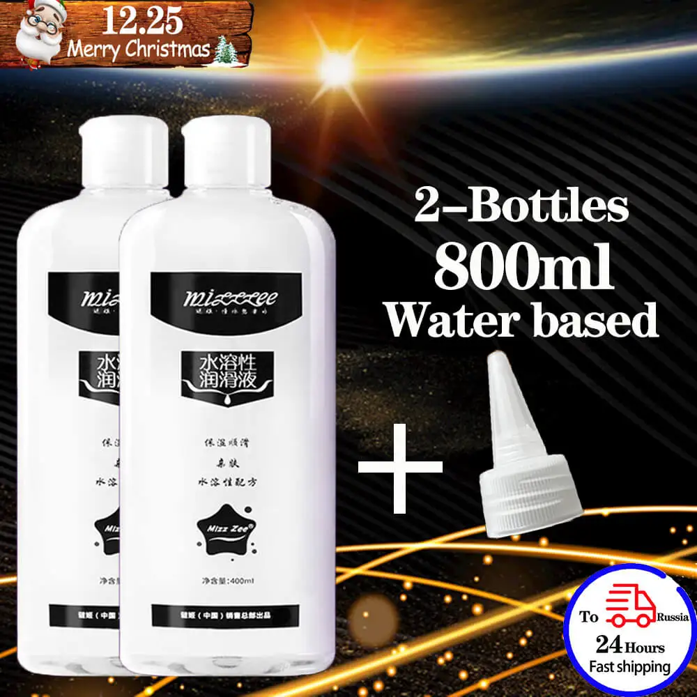 Lubricant for Sex 800/400ML Adult Sex Lubricants Anal lube for Sex-Products Water-based Lubrication Gay Penis Sex Tools for Coup